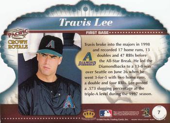 1998 Pacific Crown Royale #7 Travis Lee Back