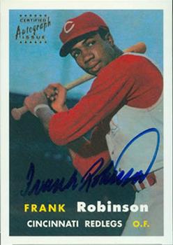 1999 Topps Stars - Rookie Reprints Autographs #1 Frank Robinson  Front