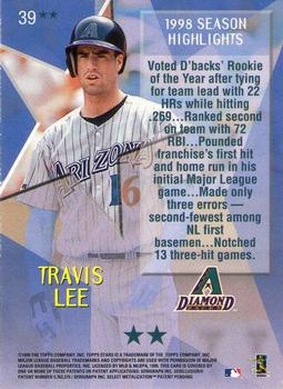 1999 Topps Stars - Two Star #39 Travis Lee Back