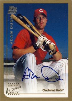 1999 Topps Traded and Rookies - Autographs #T50 Adam Dunn  Front
