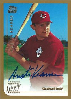 1999 Topps Traded and Rookies - Autographs #T51 Austin Kearns  Front