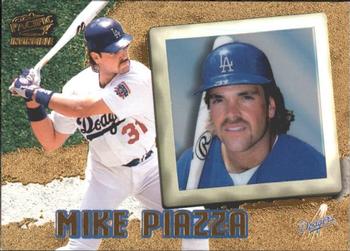 1998 Pacific Invincible #112 Mike Piazza Front