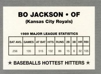 1990 Baseballs Hottest Hitters (unlicensed) #NNO Bo Jackson Back