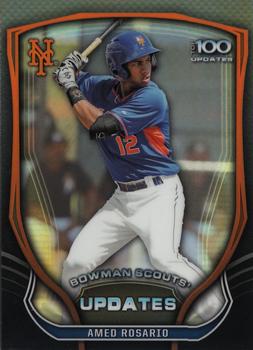2015 Bowman Chrome - Bowman Scouts' Updates #BSU-AR Amed Rosario Front