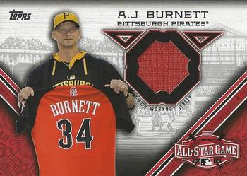 2015 Topps Update - All-Star Stitches #STIT-AB A.J. Burnett Front
