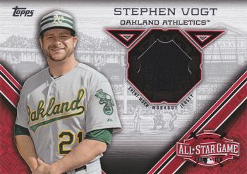 2015 Topps Update - All-Star Stitches #STIT-SV Stephen Vogt Front