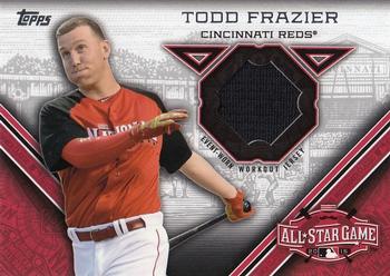 2015 Topps Update - All-Star Stitches #STIT-TF Todd Frazier Front