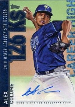 2015 Topps Update - Career High Autographs #CHA-ACL Alex Colome Front