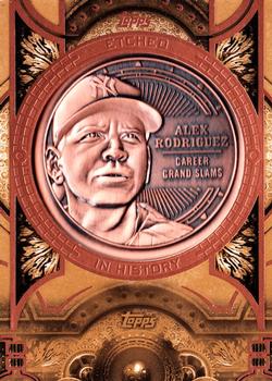 2015 Topps Update - Etched in History Commemorative Relics #EIH-11 Alex Rodriguez Front