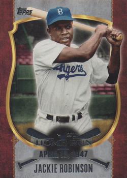 2015 Topps Update - First Home Run Silver #FHR-22 Jackie Robinson Front