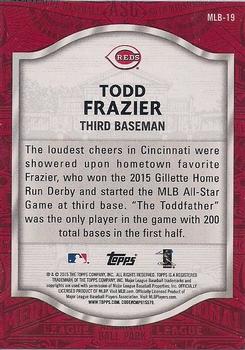2015 Topps Update - MLB All-Star Game Access #MLB-19 Todd Frazier Back