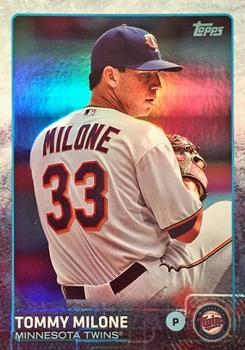 2015 Topps Update - Rainbow Foil #US211 Tommy Milone Front