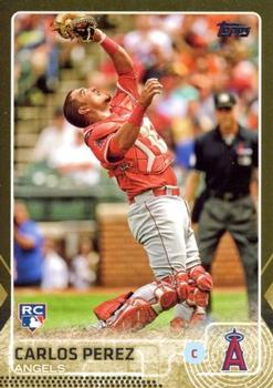 2015 Topps Update - Gold #US48 Carlos Perez Front