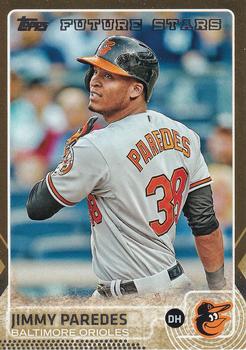 2015 Topps Update - Gold #US181 Jimmy Paredes Front