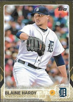2015 Topps Update - Gold #US246 Blaine Hardy Front