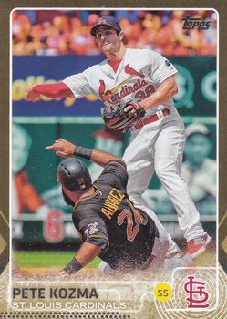 2015 Topps Update - Gold #US338 Pete Kozma Front
