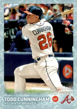 2015 Topps Update - Snow Camo #US111 Todd Cunningham Front