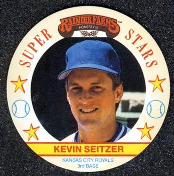 1989 Rainier Farms Discs #9 Kevin Seitzer Front