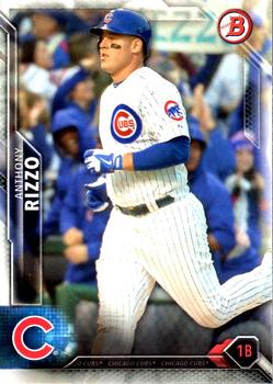 2016 Bowman #21 Anthony Rizzo Front