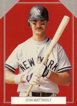1989 Premier Player Silver Edition Series 4 (unlicensed) #9 Don Mattingly Front
