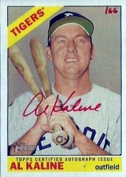 2015 Topps Heritage - Real One Autographs Special Edition (High Numbers) #ROAH-AK Al Kaline Front