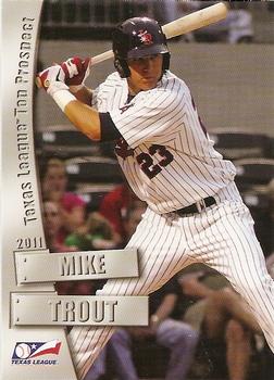 2011 Grandstand Texas League Top Prospects #NNO Mike Trout Front