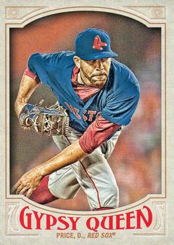 2016 Topps Gypsy Queen #28 David Price Front