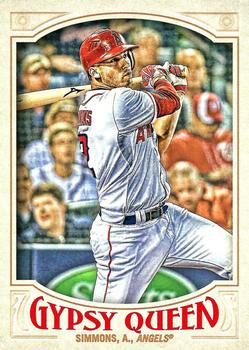 2016 Topps Gypsy Queen #55 Andrelton Simmons Front