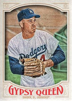 2016 Topps Gypsy Queen #309 Duke Snider Front