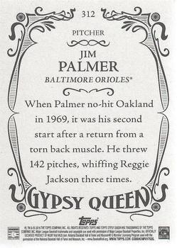 2016 Topps Gypsy Queen #312 Jim Palmer Back