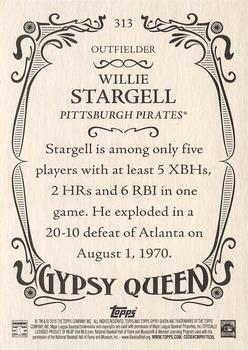 2016 Topps Gypsy Queen #313 Willie Stargell Back