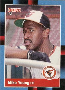 1988 Donruss #396 Mike Young Front
