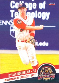 2015 Choice Williamsport Crosscutters #5 Dylan Bosheers Front