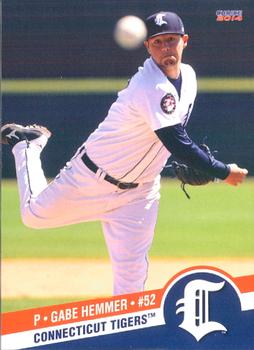 2014 Choice Connecticut Tigers #14 Gabe Hemmer Front