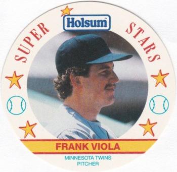 1989 Holsum Discs #17 Frank Viola Front