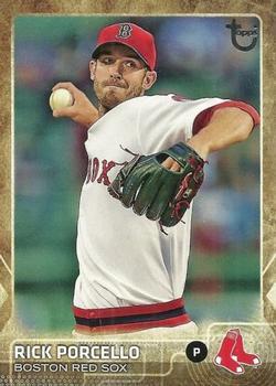 2015 Topps Update - Throwback Variations #US362 Rick Porcello Front