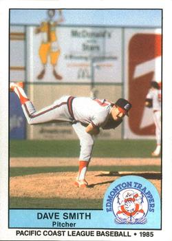 1985 Cramer Edmonton Trappers #16 Dave Smith Front