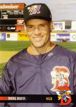 2000 Blueline Q-Cards Binghamton Mets #1 Doug Davis Front