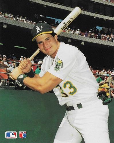 1990 Barry Colla 8x10 All-Stars #390 Jose Canseco Front