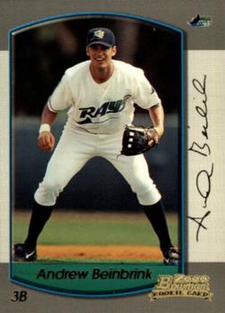 2000 Bowman - Gold #201 Andrew Beinbrink  Front