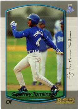 2000 Bowman - Gold #214 Goefrey Tomlinson Front