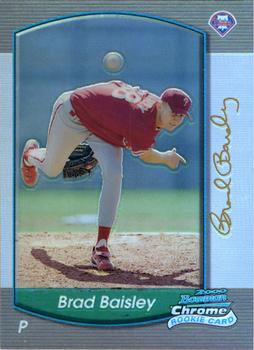 2000 Bowman Chrome - Refractors #158 Brad Baisley  Front