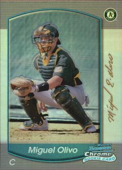 2000 Bowman Chrome - Refractors #343 Miguel Olivo  Front