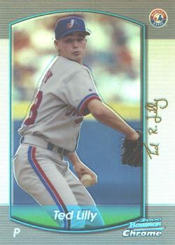 2000 Bowman Chrome - Refractors #368 Ted Lilly  Front