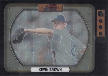 2000 Bowman Chrome - Retro/Future #37 Kevin Brown  Front