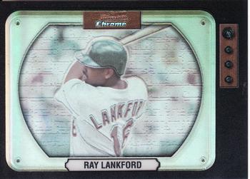 2000 Bowman Chrome - Retro/Future Refractors #137 Ray Lankford  Front