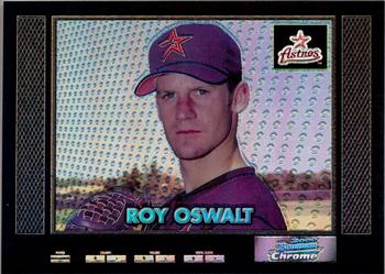 2000 Bowman Chrome - Retro/Future Refractors #395 Roy Oswalt  Front