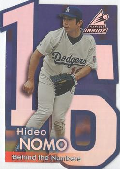1998 Pinnacle Inside - Behind the Numbers #19 Hideo Nomo Front