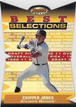 2000 Bowman's Best - Best Selections #BBS11 Chipper Jones  Front