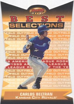 2000 Bowman's Best - Best Selections #BBS13 Carlos Beltran  Front